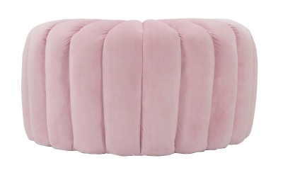 Pouf Shell Rosa cm 80X54X42