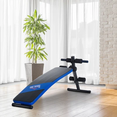 HOMCOM Sit Up Bench, Decline Abdominal Ab Crunch Home Fitness Indoor Exercise Workout Machine