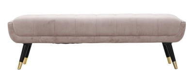 Panca Infinity Grigia cm 141X41X43