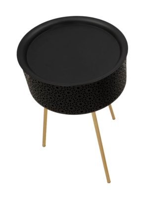 Tavolinetto Blacky cm Ø 40X65