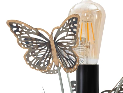Lampada Farfalle cm Ø 32X47