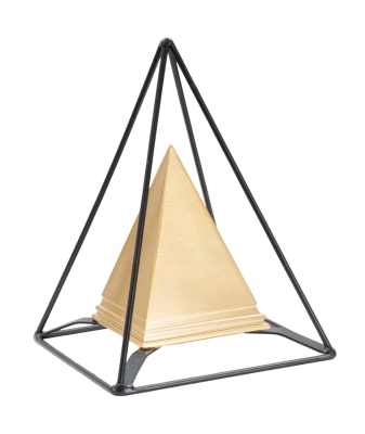 Piramide Gold Ferro cm 15X15X21