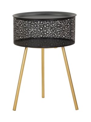 Tavolinetto Blacky cm Ø 35X50