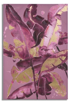 Quadro Su Tela Cocco Olio Sapone Palma Stampe Da Parete 90x30cm