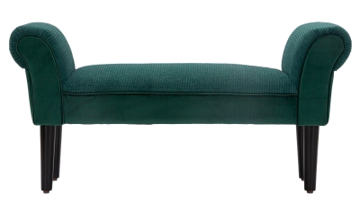 Panchetta Velvet Verde cm 102X31X51