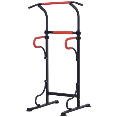 HOMCOM bara tractiune, inaltime reglabila, 98x84x171-219cm(m-4)