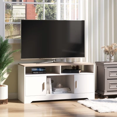 Comoda alba pentru TV pana la 50" | Comanda online