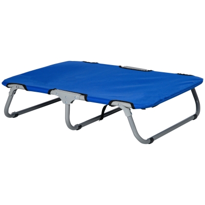 Saltea pliabila pentru caini, 71x58x18cm albastru