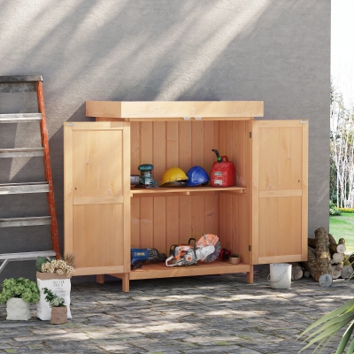 Dulap exterior pentru scule, 74×43×88cm, lemn