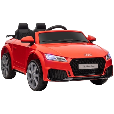 HOMCOM Kinderfahrzeug Elektroauto Fernbedienung MP3 3–6 Jahre PP Rot 102 x 60 x 44 cm
