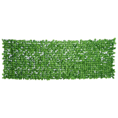 Outsunny kunsthaag privacyhaag terras wanddecoratie wandversiering