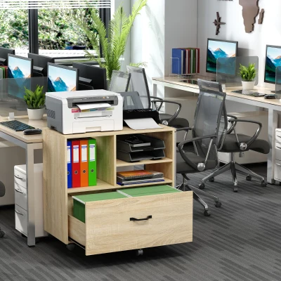 Vinsetto Mobile per ufficio 77cm x 40cm x 73cm Color Legno