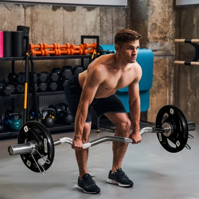 SPORTNOW Set di 2 Dischi Pesi in Acciaio 5kg