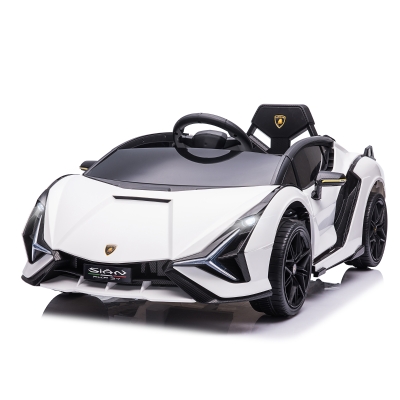 HOMCOM Kinderfahrzeug 2 Fahrmodi SIAN SUV-Auto-Spielzeug Elektroauto mit Fernbedienung extra breiten Reifen Musik(MP3/USB) Licht 37–60 Monate PP Metall Weiß 108 x 62 x 40 cm