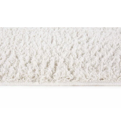 HOMCOM Hochflorteppich Creme 160 x 230 x 2,6 cm
