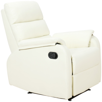 Fotoliu Relax Rabatabil Manual 75x92x99cm Crem