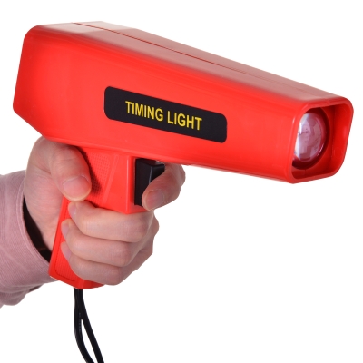 HOMCOM pistolet do pomiaru czasu zapłonu lampka stroboskopowa czasu zapłonu