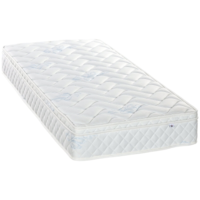 HOMCOM Single Mattress, Pocket Sprung Single Bed Mattress with Breathable Foam and Individually Wrapped Spring, 190cmx90cmx22.5cm, White