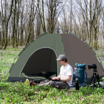 Cort pentru Camping Pop-Up pentru 4 Persoane