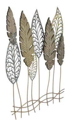 Decoratiune de perete Frunze -C- CM 75X2,5X87