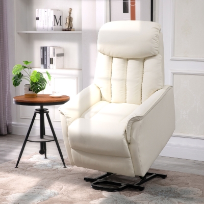 Homcom Fotoliu Relax cu Functie de Ridicare si Telecomanda