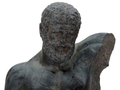 Mauro Ferretti  Sculptura Museum Man cm 26X22X57,5