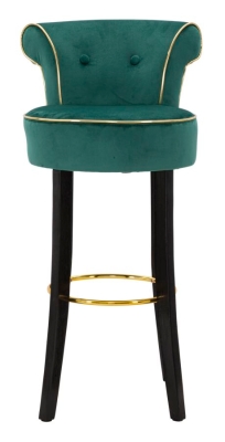 TABURET DE BAR LUXY CREM CM 46X48X96