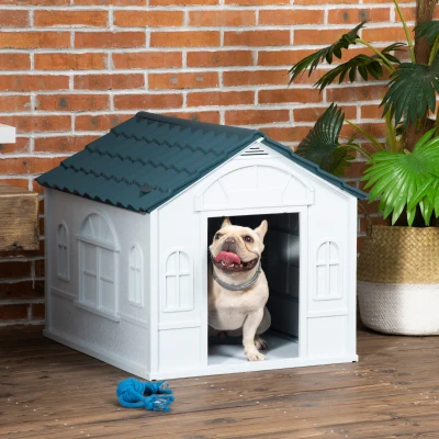 Casa din plastic pentru caini de talie mare