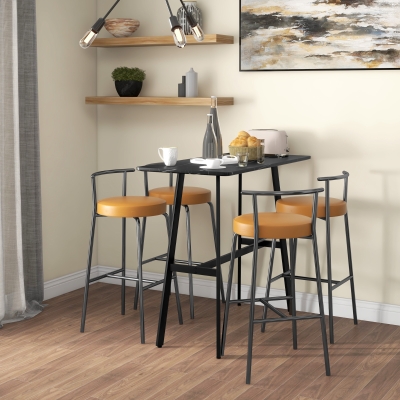 Masa de bar dreptunghiulara 118x58x98m robusta