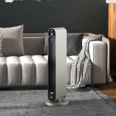 HOMCOM Chauffage Céramique 2200W Oscillant avec Télécommande