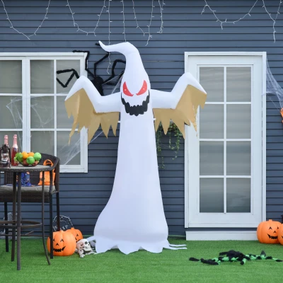 HOMCOM Halloween opblaasbaar spook