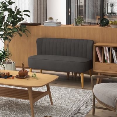 HOMCOM Sofa w stylu retro