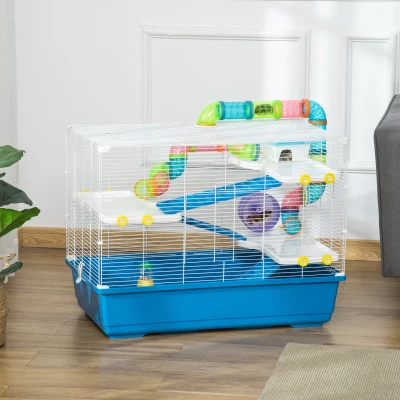 Cusca Extra Mare pentru Hamsteri cu Tuneluri