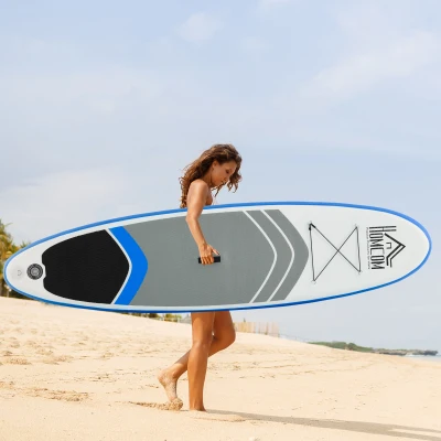 HOMCOM Inflatable Paddle Board SUP Carry Bag with Accessories