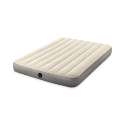 Intex 64102 - Materasso Gonfiabile Piazza e Mezza Dura-Beam Single High, 137x191x25 cm