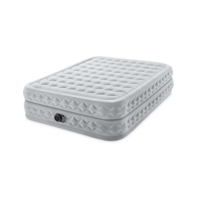 INTEX 64490ND - Materasso Dura Beam Supreme Teconologia Fiber-Tech Q Con Pompa Elettrica Incorporata Cm 152X203X51