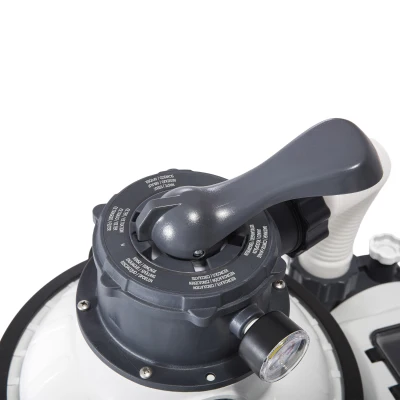 INTEX 26644 - Pompa A Sabbia - Flusso D'Acqua: 4,500 L/H, Flusso Di Sistema: 4,000 L/H
