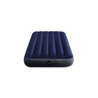Intex 64757 - Materasso Gonfiabile Singolo Dura-Beam Classic Downy, 99x191x25 cm