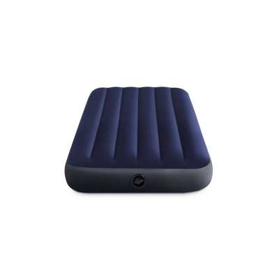 Intex 64756 - Materasso Gonfiabile Mezza Piazza Dura-Beam Classic Downy, 76x191x25 cm
