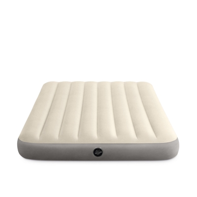 Intex 64103 - Materasso Gonfiabile Matrimoniale Dura-Beam Single High, 152x203x25 cm