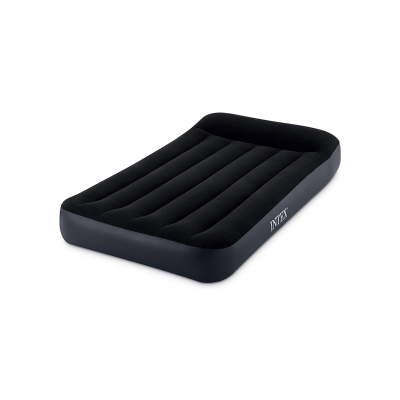 INTEX 64146ND - Materasso Dura-Beam Pillow Rest Singolo Con Tecnologia Fiber Tech  Pompa Elettrica Incorporata 99X191X25 Cm