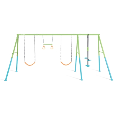 INTEX 44130 - Altalena Colorata 4 Componenti Cm 457 (L) X 244 (P) X 201 (H)