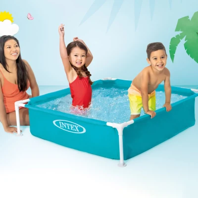 INTEX 57173NP - Piscina Mini Frame Blu Cm122X122X30