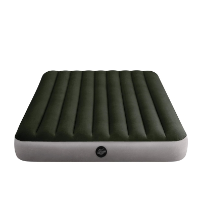 Intex 64779 - Materasso Gonfiabile Matrimoniale Prestige Downy, con Pompa Batteria Portatile, 152x203x25 cm