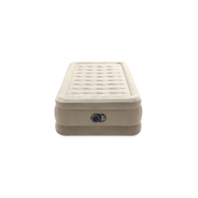 INTEX 64426ND - Materasso Singolo Ultra Plush Dura Beam Con Tecnologia Fiber-Tech Con Pompa Elettrica Incorporata Cm 99X191X46