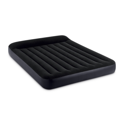 INTEX 64150ND - Materasso Dura-Beam Pillow Rest Matrimoniale Con Tecnologia Fiber Tech Pompa Elettrica Incorporata 152X203X25 Cm