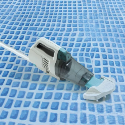 INTEX 28628 - Vacuum Ricaricabile Per Spa, Piscine Intex Fuori Terra E Piscine Interrate
