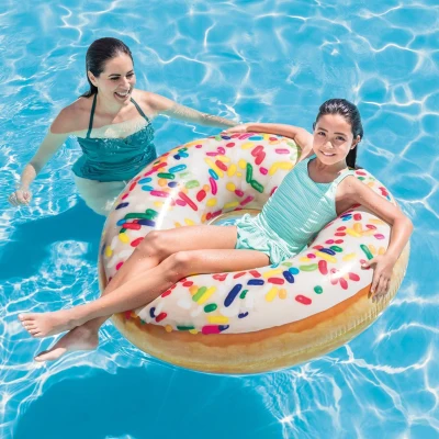 INTEX 56263NP - Salvagente Donut Con Zuccherini Colorati Cm 99X25