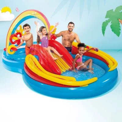 INTEX 57453NP - Playground Arcobaleno Cm 297X193X135
