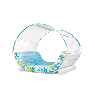 INTEX 56294EU - Materassino Tropical Con Copertura Cm 224X150X165